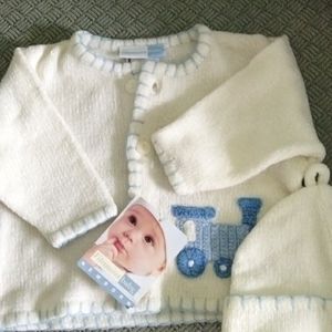 Baby Boy Sweater and cap Make Offer